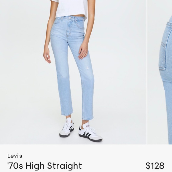 Levi’s High Straight Jeans - Picture 2 of 3